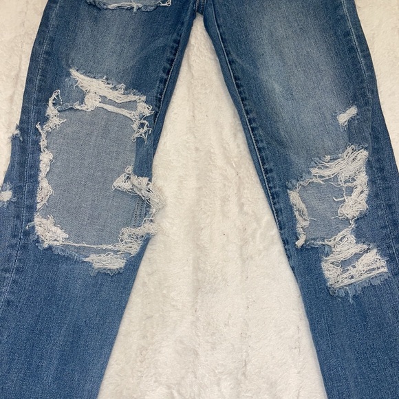 American Eagle “Next Level Stretch” super High Rise Jeggings size 0 - Picture 3 of 16